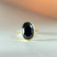 Buffy hematite ring 14k gold - Studio Kroewe