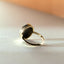 Buffy hematite ring 14k gold - Studio Kroewe
