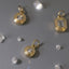 BYOD diamond pendant 14k gold - Studio Kroewe