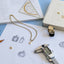 BYOD diamond pendant 14k gold - Studio Kroewe