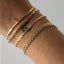 Caes 2.1mm bracelet 14k gold - Studio Kroewe