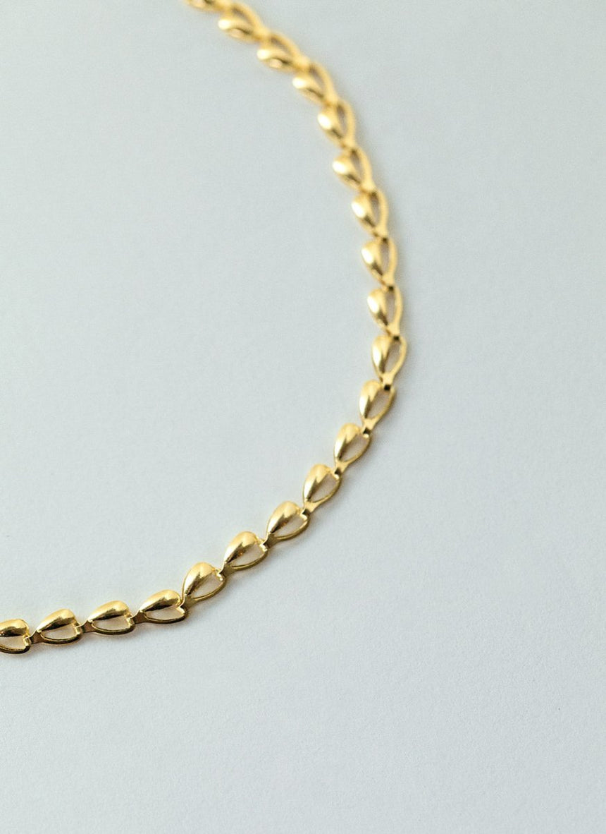 Caes 2.1mm bracelet 14k gold - Studio Kroewe
