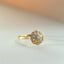 Celine diamond ring 14k gold - Studio Kroewe