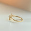 Celine diamond ring 14k gold - Studio Kroewe