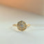 Celine diamond ring 14k gold - Studio Kroewe