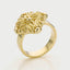 Charlie signet ring 14k gold - Studio Kroewe