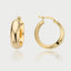 Chrissie earrings 14k gold - Studio Kroewe