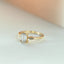 Ciri emerald cut diamond ring 14k gold - Studio Kroewe