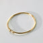 Classic 3mm bangle 14k gold - Studio Kroewe