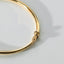 Classic 3mm bangle 14k gold - Studio Kroewe