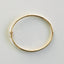Classic oval 4mm bangle 14k gold - Studio Kroewe