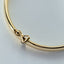 Classic oval 6mm bangle 14k gold - Studio Kroewe