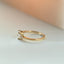 Clementine cushion cut diamond ring 14k gold - Studio Kroewe