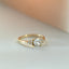 Clementine cushion cut diamond ring 14k gold - Studio Kroewe
