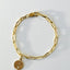 Closed forever bracelet 14k gold - Studio Kroewe