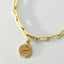 Closed forever bracelet 14k gold - Studio Kroewe