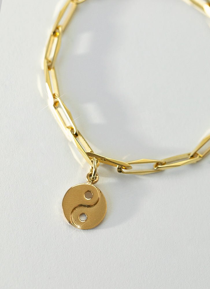 Closed forever bracelet 14k gold - Studio Kroewe