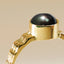 Coco black pearl ring 14k gold - Studio Kroewe