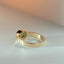 Coco peridot ring 14k gold - Studio Kroewe