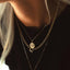 Daisy lion charm 14k gold - Studio Kroewe
