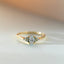 Dakota oval diamond 0.5ct ring 14k gold - Studio Kroewe