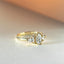 Delphine oval cut diamond ring 14k - Studio Kroewe