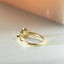 Delphine oval cut diamond ring 14k - Studio Kroewe