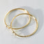 Diamond cut 3mm bangle 14k gold - Studio Kroewe