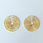 Dre hoop earrings 14k gold - Studio Kroewe