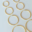 Dre hoop earrings 14k gold - Studio Kroewe