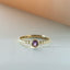 Edie amethyst february birthstone ring 14k gold - Studio Kroewe
