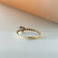 Edie amethyst february birthstone ring 14k gold - Studio Kroewe