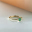 Edie emerald may birthstone 14k gold - Studio Kroewe