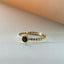 Edie garnet january birthstone ring 14k gold - Studio Kroewe