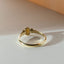 Elay citrine 14k gold ring - Studio Kroewe