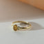 Elay citrine 14k gold ring - Studio Kroewe