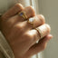 Elay tanzanite 14k gold ring - Studio Kroewe