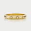 Elektra diamond ring 14k gold - Studio Kroewe