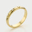 Elektra diamond ring 14k gold - Studio Kroewe