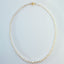 Fenna pearl necklace 14k gold - Studio Kroewe