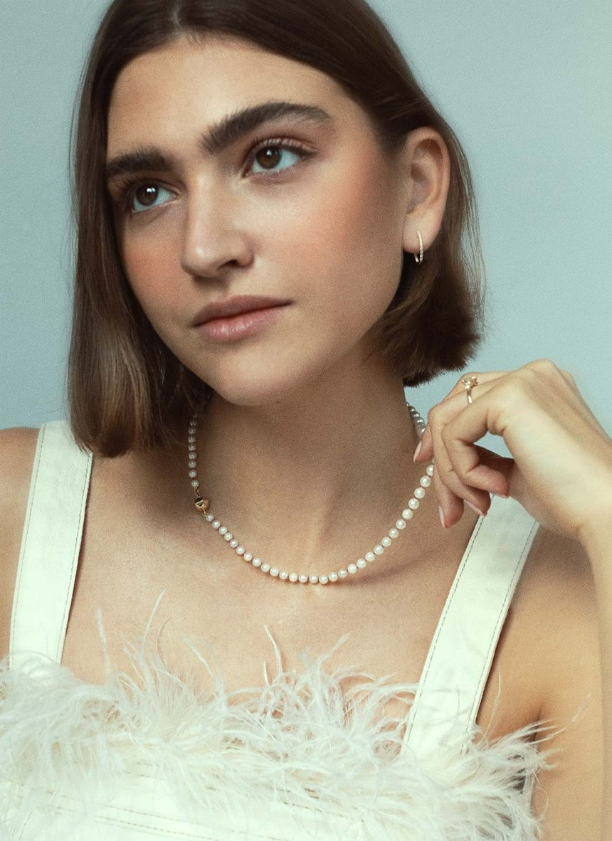 Timmy diamond topaz ring 14k gold - Studio Kroewe