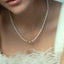Fenna pearl necklace 14k gold - Studio Kroewe