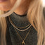 Figaro 1.8mm necklace 14k gold - Studio Kroewe