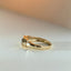 Frankie garnet ring 14k gold - Studio Kroewe