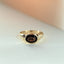 Frankie smoky quartz ring 14k gold - Studio Kroewe