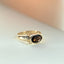 Frankie smoky quartz ring 14k gold - Studio Kroewe