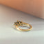 Frida brilliant cut diamond ring 14k gold - Studio Kroewe
