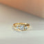 Frida brilliant cut diamond ring 14k gold - Studio Kroewe