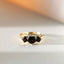 Frida garnet ring 14k gold - Studio Kroewe