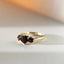 Frida garnet ring 14k gold - Studio Kroewe